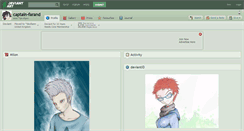 Desktop Screenshot of captain-farand.deviantart.com