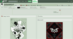 Desktop Screenshot of monkeydeathcult.deviantart.com