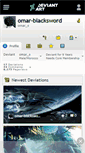 Mobile Screenshot of omar-blacksword.deviantart.com