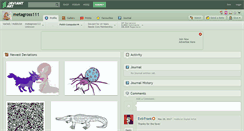 Desktop Screenshot of metagross111.deviantart.com