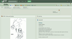 Desktop Screenshot of kimitsu.deviantart.com