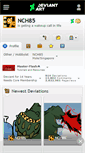 Mobile Screenshot of nch85.deviantart.com