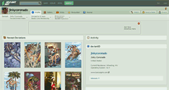 Desktop Screenshot of jinkycoronado.deviantart.com