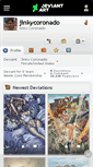 Mobile Screenshot of jinkycoronado.deviantart.com