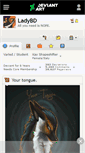 Mobile Screenshot of ladybd.deviantart.com