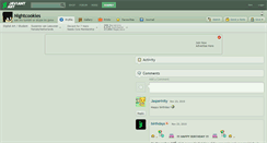 Desktop Screenshot of nightcookies.deviantart.com