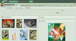 Desktop Screenshot of jude-monteleone.deviantart.com