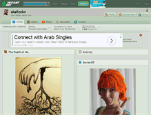 Tablet Screenshot of akarocko.deviantart.com