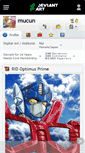 Mobile Screenshot of mucun.deviantart.com