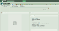 Desktop Screenshot of hollow-dreamer.deviantart.com