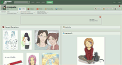 Desktop Screenshot of crooquete.deviantart.com