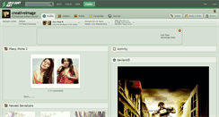 Desktop Screenshot of creativeimage.deviantart.com