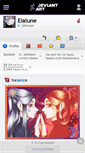 Mobile Screenshot of eialune.deviantart.com