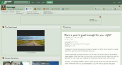 Desktop Screenshot of neomage.deviantart.com