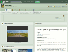 Tablet Screenshot of neomage.deviantart.com