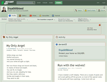 Tablet Screenshot of enyastillblood.deviantart.com