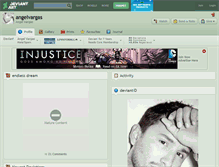 Tablet Screenshot of angelvargas.deviantart.com