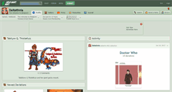 Desktop Screenshot of deltethnia.deviantart.com