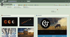 Desktop Screenshot of nyclaudiotesta.deviantart.com