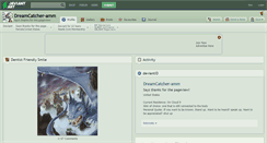 Desktop Screenshot of dreamcatcher-amm.deviantart.com