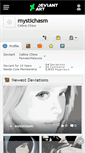 Mobile Screenshot of mystichasm.deviantart.com