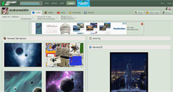 Desktop Screenshot of andromed404.deviantart.com