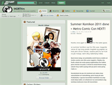 Tablet Screenshot of inorth.deviantart.com