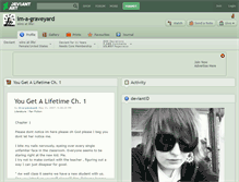 Tablet Screenshot of im-a-graveyard.deviantart.com