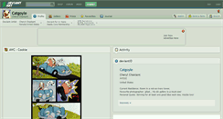 Desktop Screenshot of catgoyle.deviantart.com