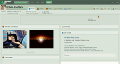 Desktop Screenshot of of-bats-and-stars.deviantart.com