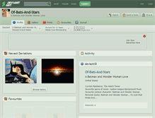 Tablet Screenshot of of-bats-and-stars.deviantart.com