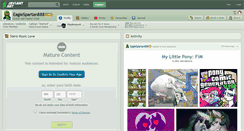 Desktop Screenshot of eaglespartan888.deviantart.com
