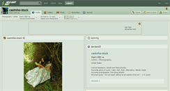 Desktop Screenshot of caoimhe-stock.deviantart.com