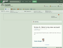 Tablet Screenshot of lisaxtails.deviantart.com