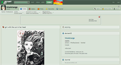 Desktop Screenshot of hiraistrange.deviantart.com