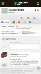 Mobile Screenshot of invaderali87.deviantart.com