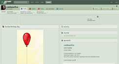 Desktop Screenshot of coolbeanfive.deviantart.com