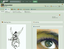 Tablet Screenshot of enya-aralyn.deviantart.com