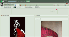 Desktop Screenshot of eternal-loveliness.deviantart.com