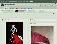 Tablet Screenshot of eternal-loveliness.deviantart.com