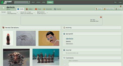 Desktop Screenshot of davincio.deviantart.com