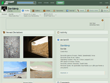 Tablet Screenshot of davidevp.deviantart.com