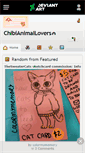 Mobile Screenshot of chibianimallovers.deviantart.com