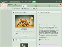 Tablet Screenshot of chibianimallovers.deviantart.com