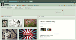 Desktop Screenshot of coldsaw.deviantart.com