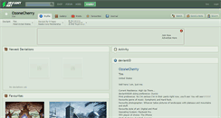 Desktop Screenshot of ozonecherry.deviantart.com