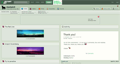 Desktop Screenshot of montalv0.deviantart.com