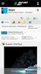 Mobile Screenshot of moev.deviantart.com