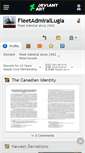 Mobile Screenshot of fleetadmirallugia.deviantart.com
