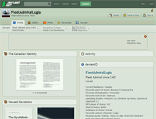 Tablet Screenshot of fleetadmirallugia.deviantart.com